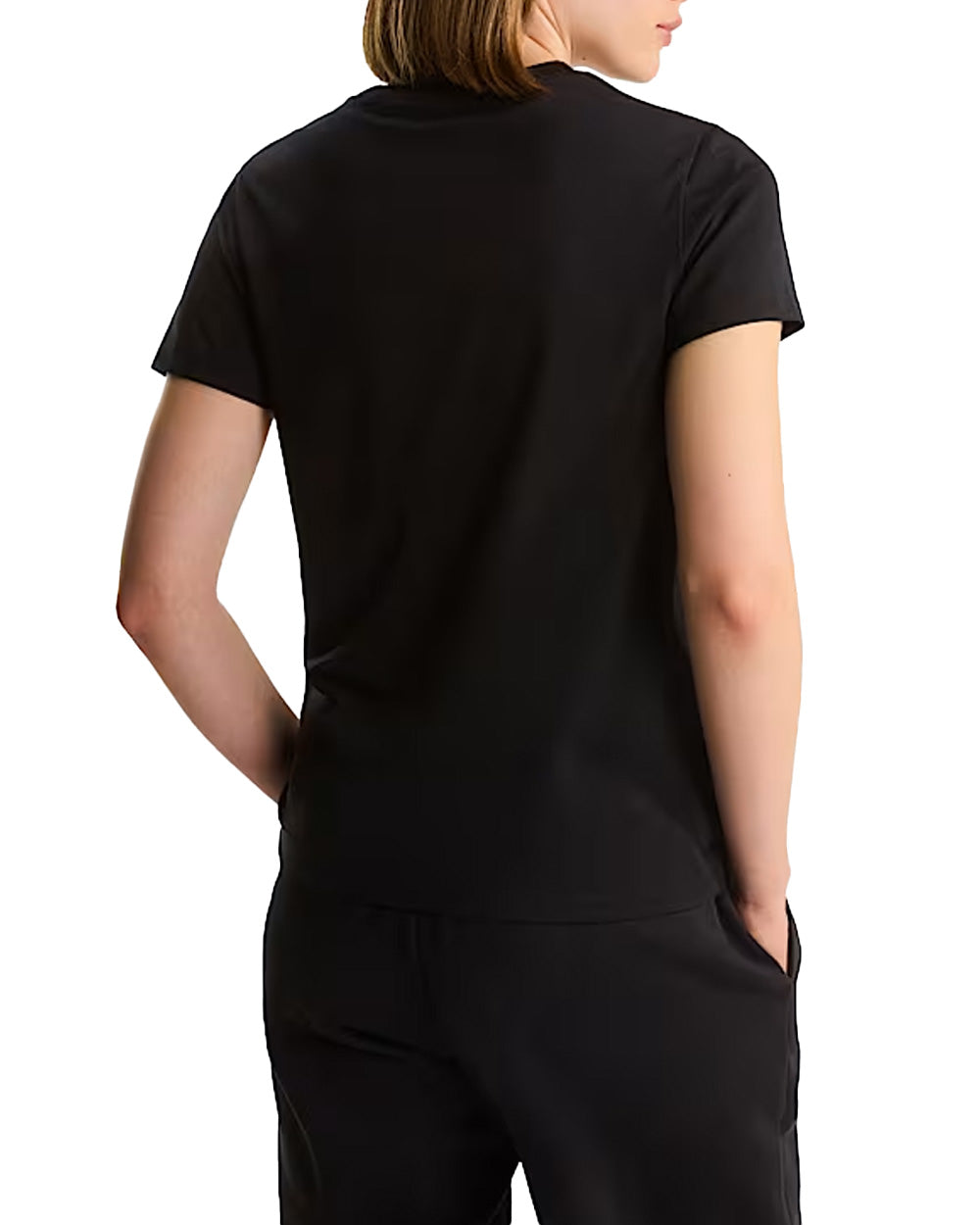T-shirt THE NORTH FACE donna Evolution Simple Dome Slim 8FX7 Nera 