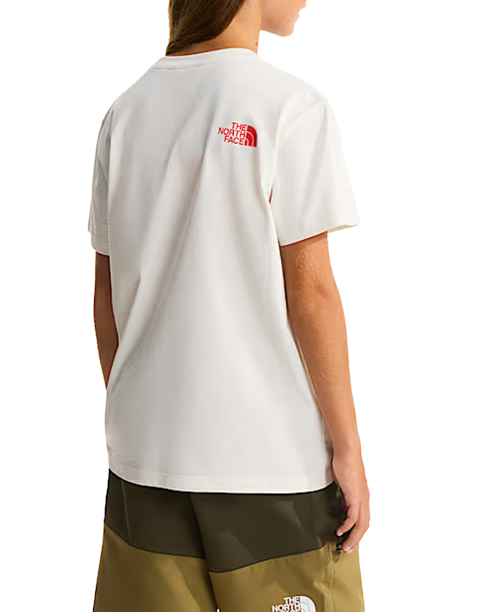 T-shirt THE NORTH FACE bambina Brand Proud Relaxed 8G1Q Bianco 
