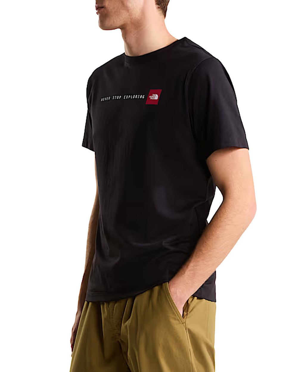 T-shirt THE NORTH FACE uomo Never Stop Exploring Regular 8GUV Nera 