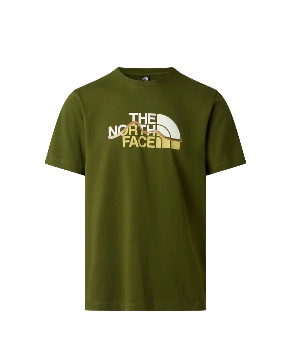 T-shirt THE NORTH FACE uomo 8GUX Verde 