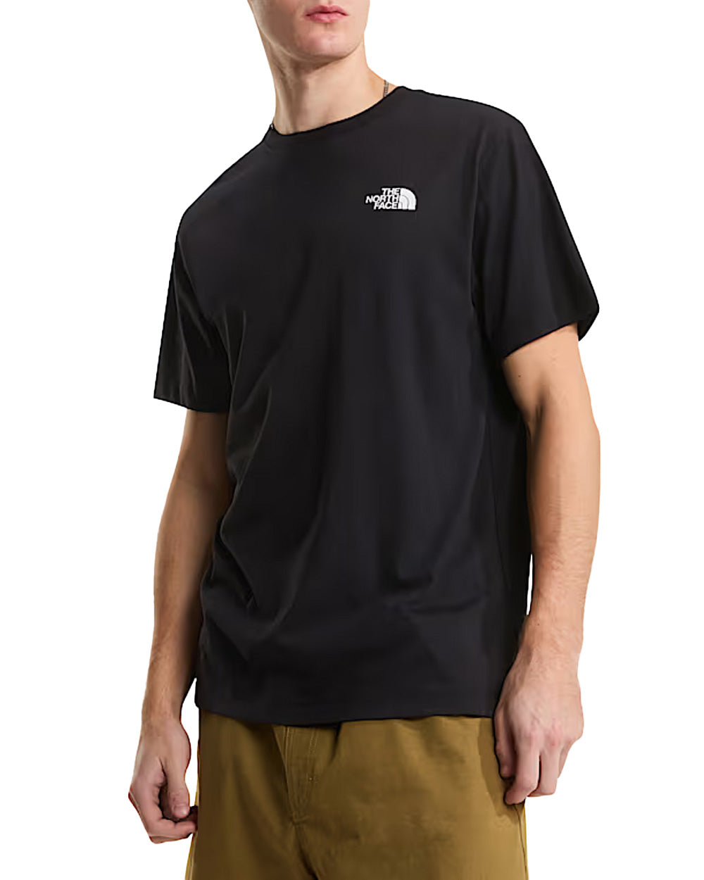 T-shirt THE NORTH FACE Vertical Regular uomo 8GV1 Nera 
